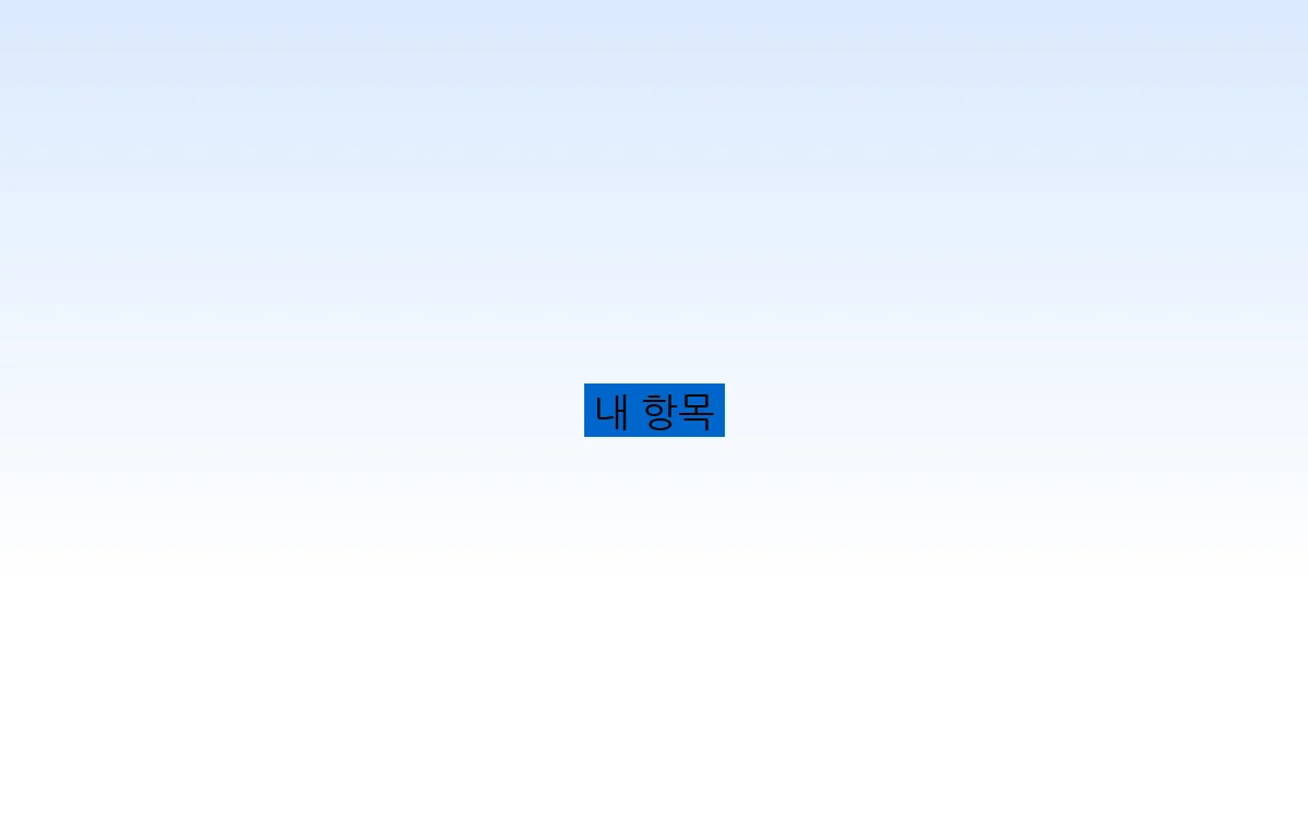 내 항목