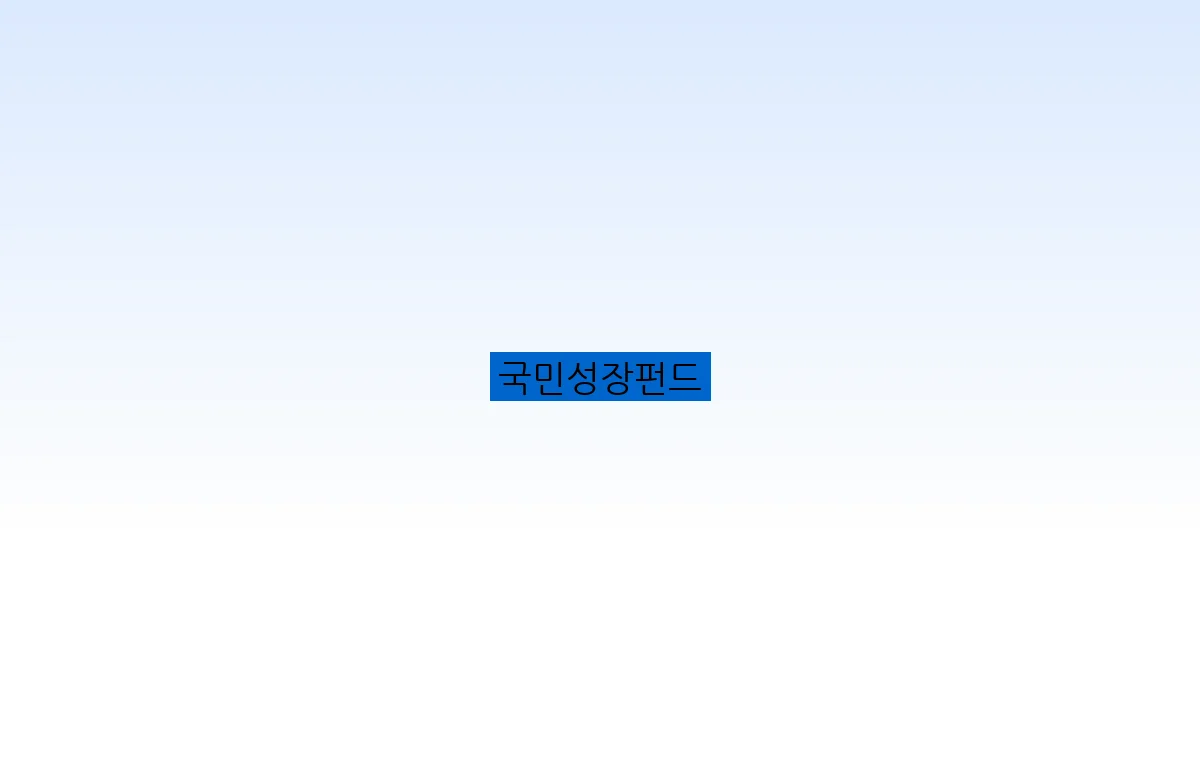 국민성장펀드